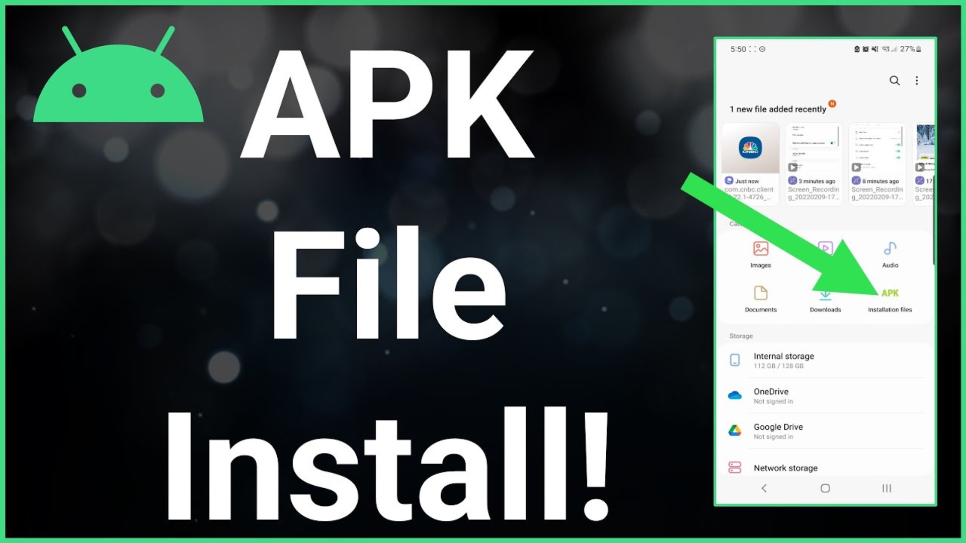 How to Install and Open APK Files